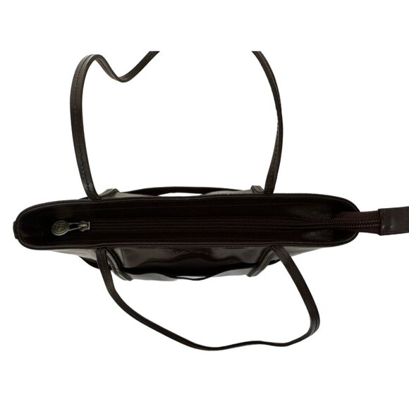 Manel's Brown Leather Small Shoulder Bag Purse Vintage - Picture 6 of 7